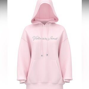 Victoria's Secret Light Pink Hoodie NWOT
